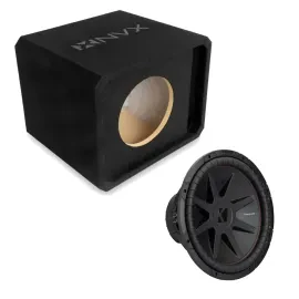 Сабвуфер пассивный NVX NE101P 10" фазоинверторный (slot ported), 3/4" MDF, 1x10", с сабвуфером CompVR