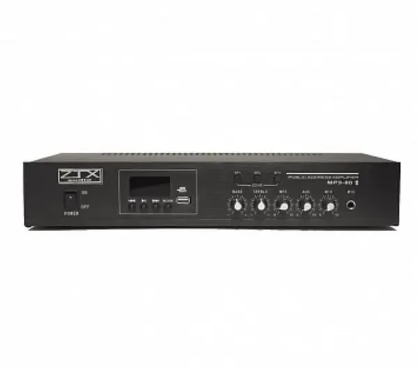 Трансляционный усилитель мощности ZTX audio MP3-80 80W