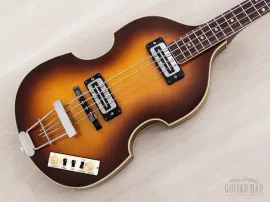 1994 Hofner 500/1 Standard Violin Beatle Bass w/ Blade Pickups, Case