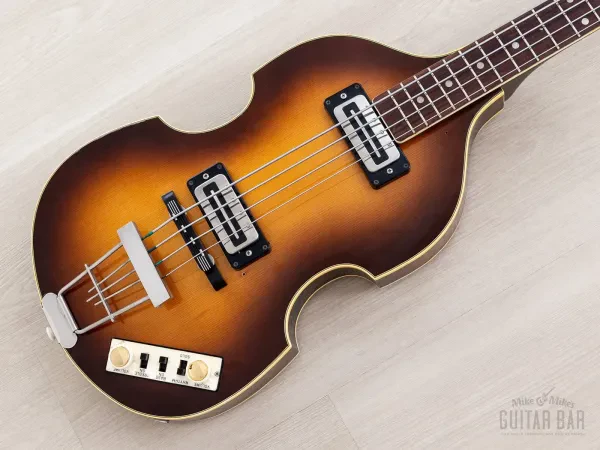 1994 Hofner 500/1 Standard Violin Beatle Bass w/ Blade Pickups, Case