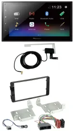 Автомагнитола для Mitsubishi ASX (с 2015) Pioneer 2 DIN, DAB, MP3, Bluetooth, USB