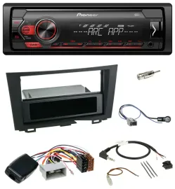 Pioneer DAB 1DIN MP3 Lenkrad USB Autoradio für Honda CRV (2006-2012)