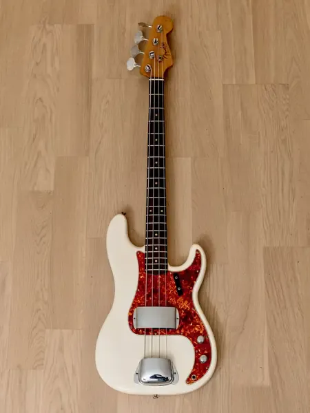 Бас-гитара Fender Precision Bass Pre-CBS Olympic White w/case USA 1961