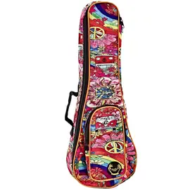 Чехол для укулеле Ortega KUB-68-SO Keiki Sopran Ukulele Bag El Peace '68