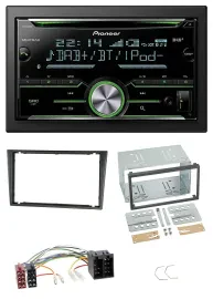 Pioneer Bluetooth MP3 DAB 2DIN USB CD Autoradio für Opel Combo C Corsa C Tigra M