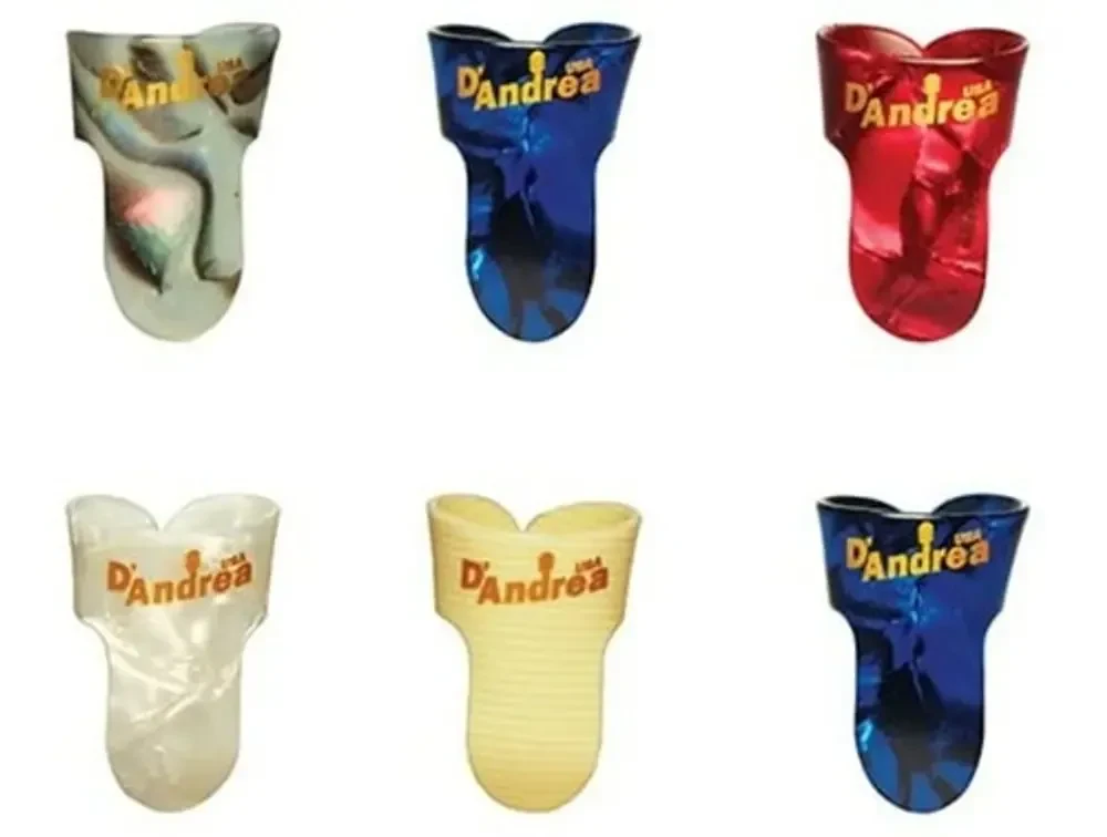 Медиаторы D'Andrea Fingerpicks & Thumbpicks R374 LG DXC 12 штук