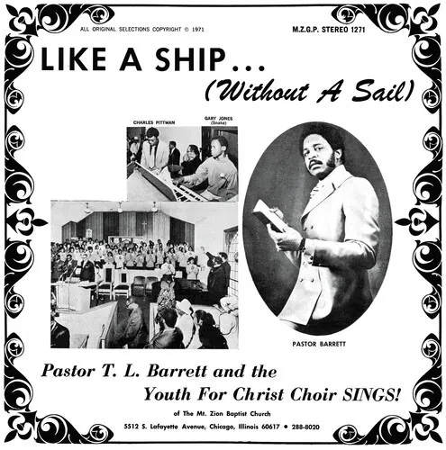 Виниловая пластинка Pastor T.L. Barrett – Like a Ship (Without a Sail) (Релиз 2017)
