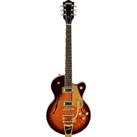Электрогитара полуакустическая Gretsch G5655TG Electromatic Center Block Jr. Single-Cut Bigsby Guitar SB Burst