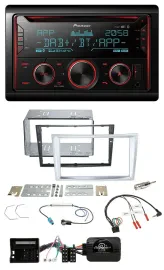 Pioneer 2DIN DAB Lenkrad Bluetooth USB CD Autoradio für Opel Zafira Astra H Cors