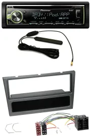 Pioneer MP3 USB CD DAB AUX Autoradio für Opel Corsa C Meriva Signum Vectra C 200