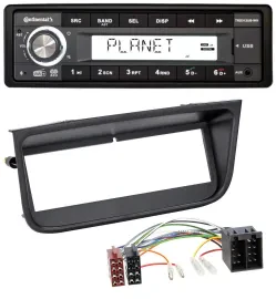Continental USB 1DIN AUX DAB MP3 Autoradio für Peugeot 406