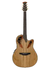 Электроакустическая гитара Ovation CE44P-SM Celebrity Elite Exotic Mid Depth Natural On Exotic Spalted Maple