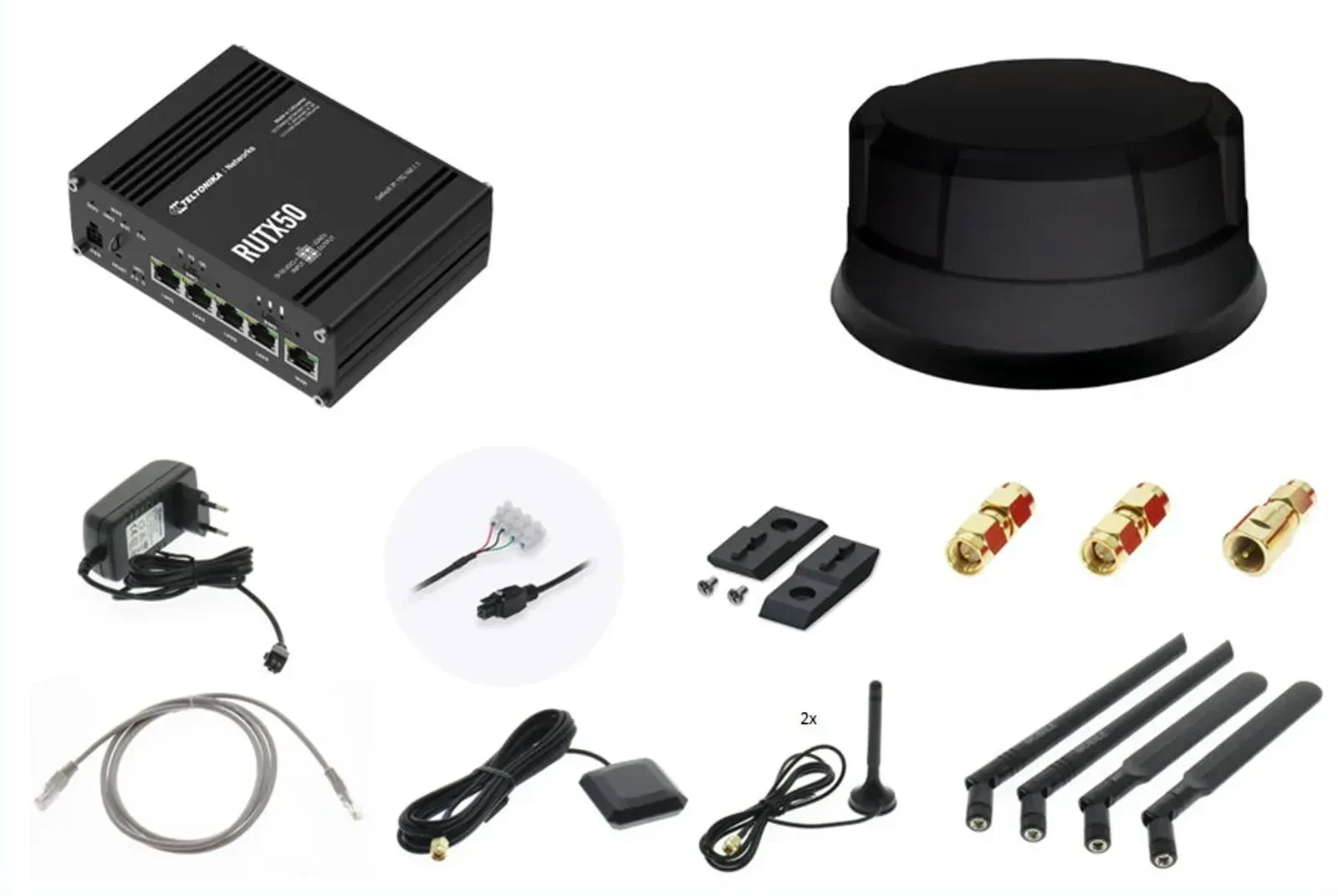 Dietz 5G WLAN Router Teltonika RUTX50B LGMDM4B-6-60-24-58 schwarz ohne Kabel TEL