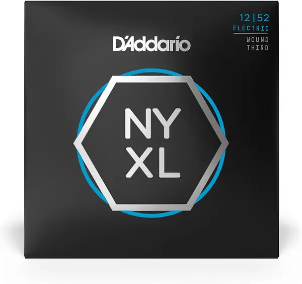 Струны для электрогитары D'Addario NYXL1252W Light Wound 3rd 12-52