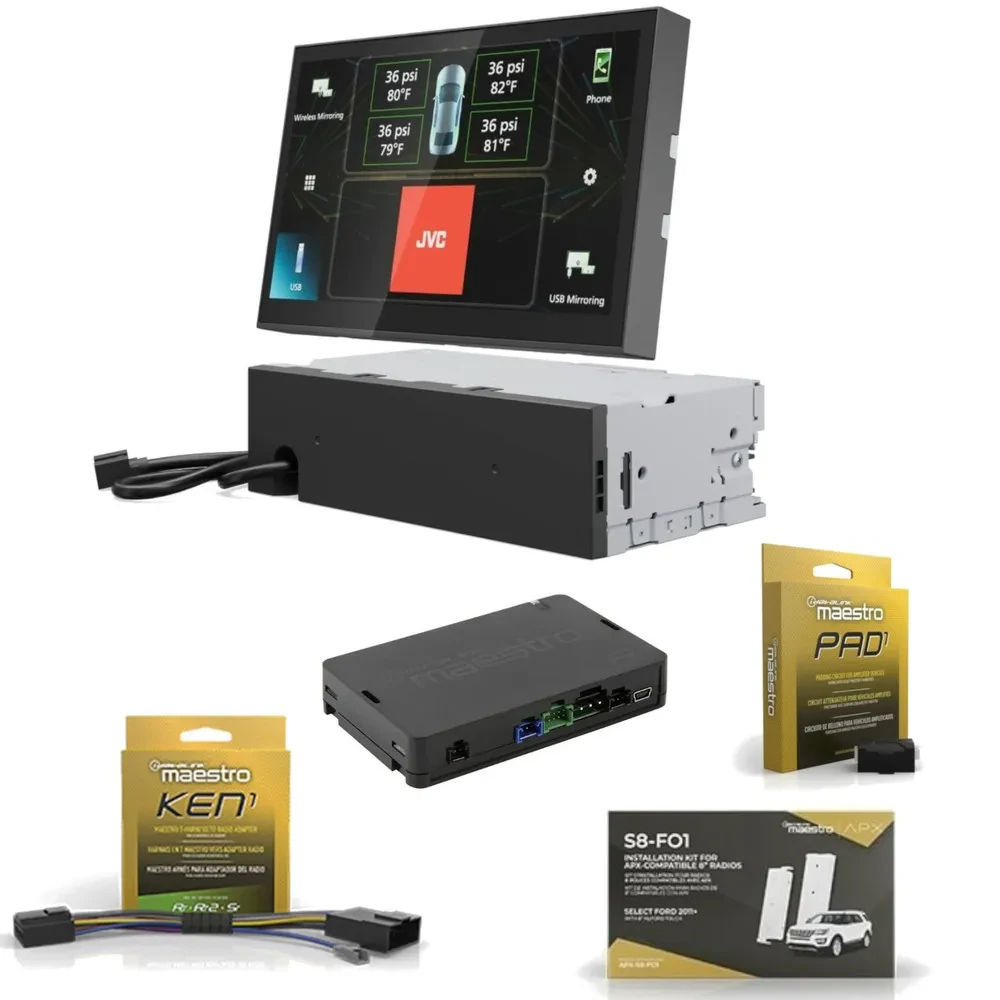 JVC KW-Z800AW Direct Fit Digital Receiver Package