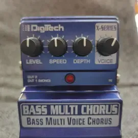 Педаль эффектов для бас-гитары Digitech Bass Multi Chorus 2010's China