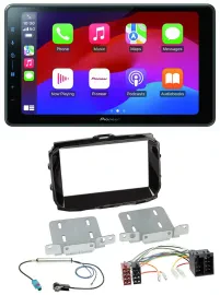 Pioneer Bluetooth 2DIN USB MP3 DAB Autoradio für Alfa Romeo ISO ab 2013 piano