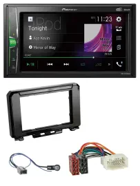 Автомагнитола для Suzuki Jimny GJ (с 2018) Pioneer 2-DIN MP3 DAB USB Bluetooth