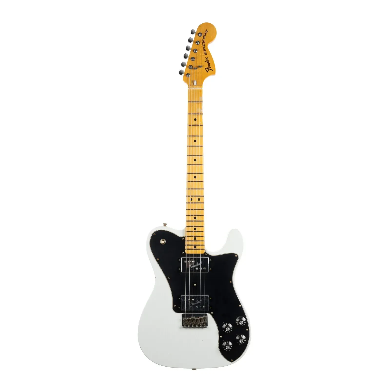 Электрогитара Fender Custom Shop 1972 Telecaster Deluxe Journeyman Relic Olympic White