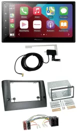 Pioneer USB Bluetooth DAB MP3 2DIN Autoradio für Fiat Stilo (ab 2005)