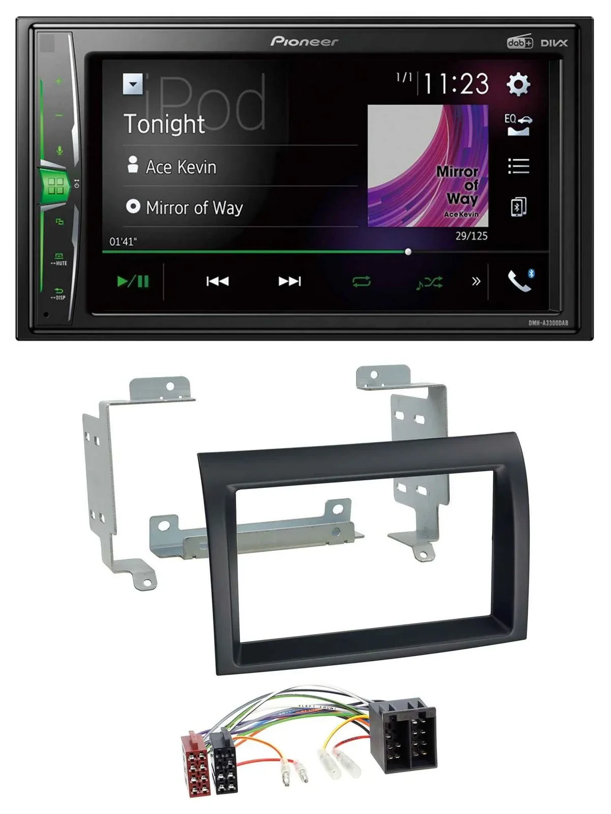 Автомагнитола для Citroen Jumper/Peugeot Boxer Pioneer 2DIN MP3 DAB USB Bluetooth