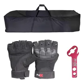 Global Truss 8.2FT (2.5m) Truss Transport Bag with Black Gloves