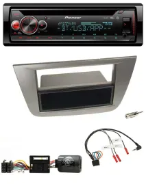 Pioneer Lenkrad DAB CD Bluetooth USB Autoradio für Seat Toledo Altea 2004-2009 a