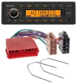 Continental MP3 Bluetooth AUX USB Autoradio für Peugeot 205, 405, 505, 605