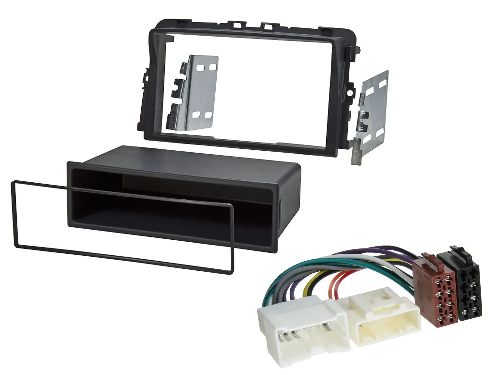 Radioeinbauset DIN Autoradio für Opel Vivaro Combi J7 Kasten F7 11-15