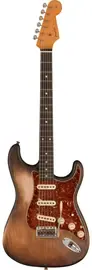 Электрогитара Fender Sand Blast Stratocaster, Heavy Relic, 3-Color Sunburst