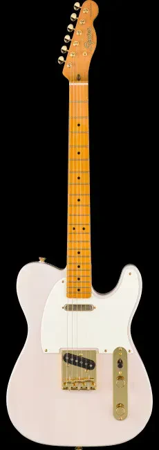 Электрогитара Squier by Fender FSR Classic Vibe '50s Telecaster White Blonde, золотая фурнитура