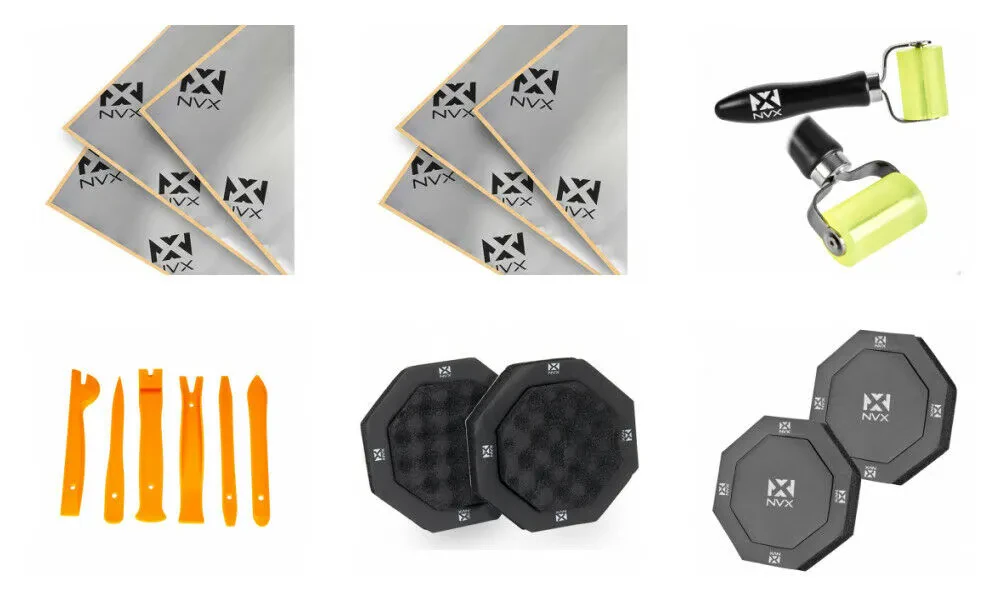 NVX |  5.25" and 6.5" Speaker Installation Kit with Dampening