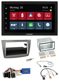 Blaupunkt Lenkrad Bluetooth DAB 2DIN USB Autoradio für Alfa Romeo Mito 13-18 955