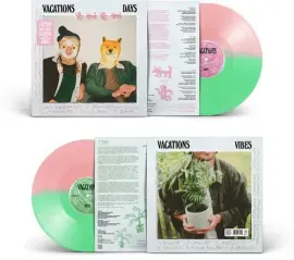 Виниловая пластинка Vacations - Days/Vibes - Pink/Green [New Vinyl LP] Colored Vinyl, Green, 180 Gra
