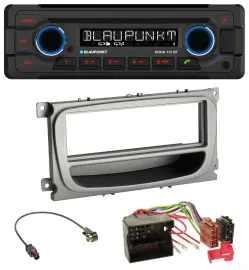 Blaupunkt AUX MP3 CD Bluetooth USB Autoradio für Ford Mondeo S-Max 07-14 silber