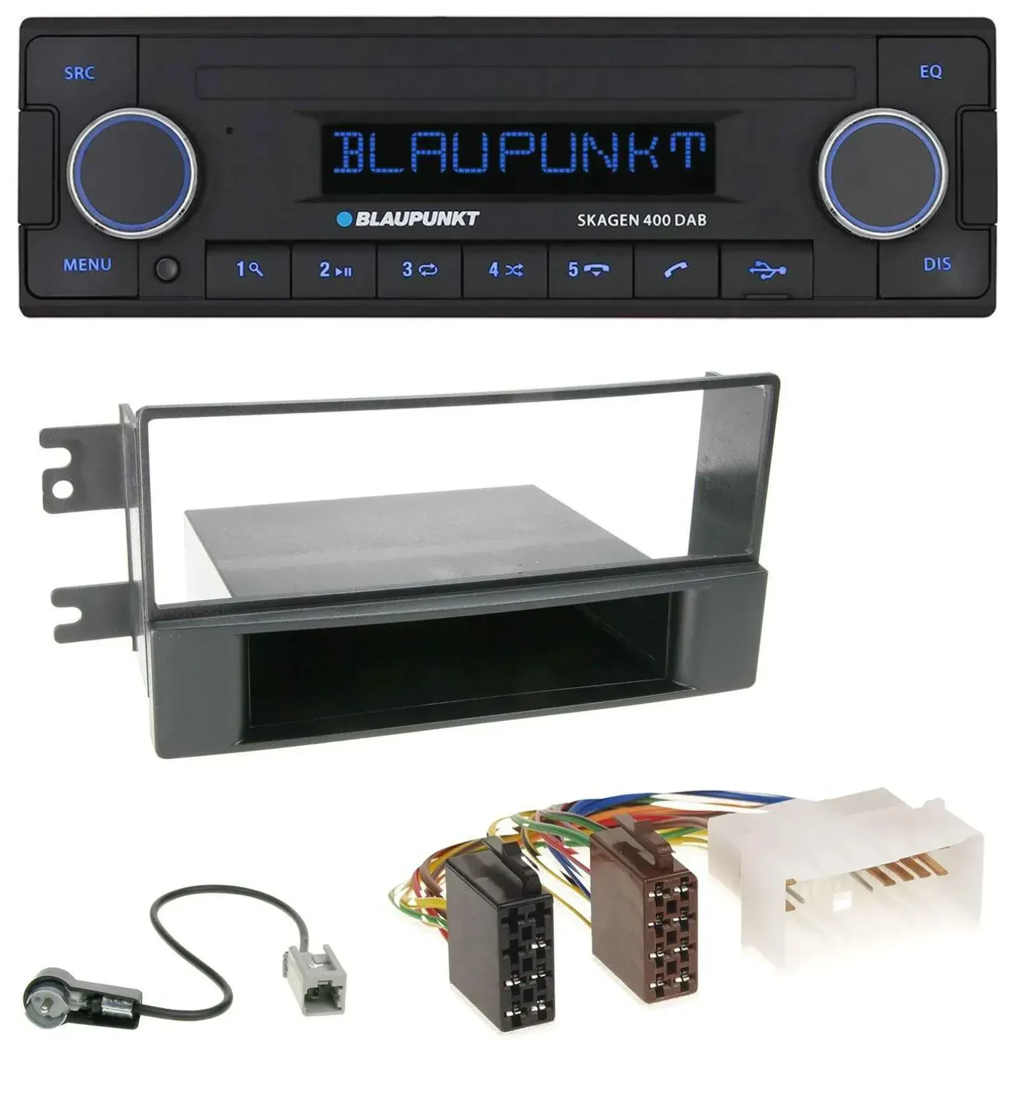 Blaupunkt DAB USB Bluetooth MP3 Autoradio für Kia Cerato (ab 2007)