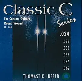 Струны для классической гитары Thomastik CC124 Classic C 24-46