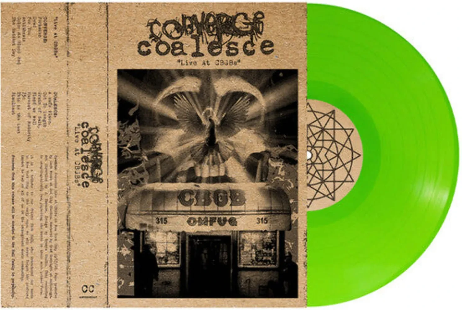 Converge - Live At CBGBS [Lime Vinyl] NEW Vinyl