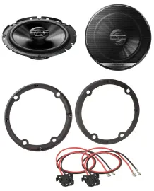 Pioneer 300Watt 2-Wege 16,5cm Lautsprecher für Mercedes Sprinter Vito Viano Fron