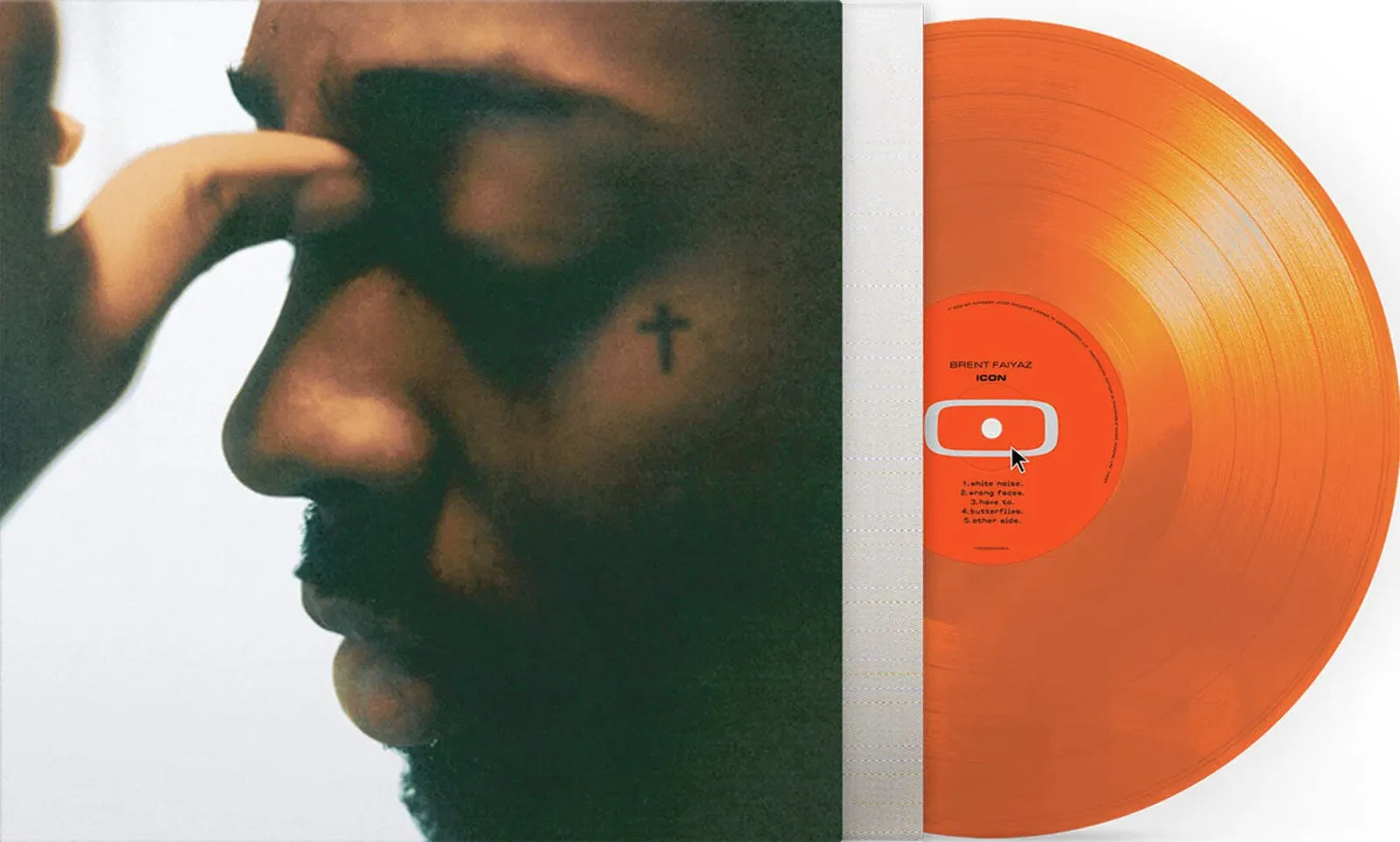 Brent Faiyaz - ICON [Indie-Exclusive Orange Vinyl] NEW Vinyl LP