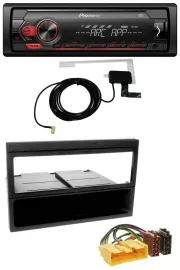 Автомагнитола для Mazda MX-5, 626F, 323L, 323K Pioneer 1 DIN, USB, DAB, MP3, AUX