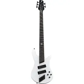 Бас-гитара Spector NS Dimension 5 Five-String Multi-scale Electric Bass White Sparkle Gloss