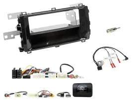 Einbauset Lenkradadapter DIN Autoradio für Toyota Auris 2013-2015 schwarz