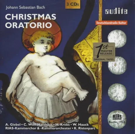 KARL RISTENPART - Bach: Christmas Oratorio (3CD)