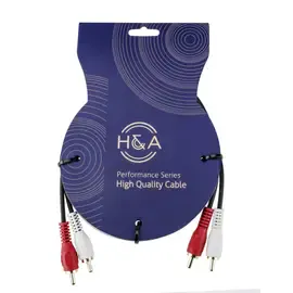 Коммутационный кабель H&A DR-MM-3 Stereo Audio Cable 1 м