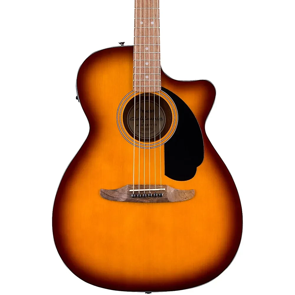 Электроакустическая гитара Fender California Standard Monterey CE Limited-Edition Orchestra с вырезом, Honey Burst