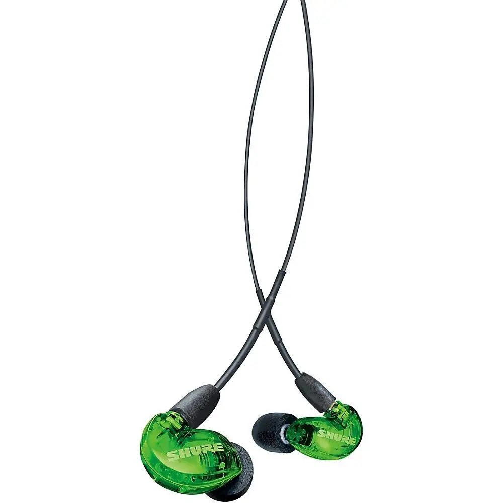 Наушники Shure Limited-Edition Green SE215 Sound Isolating Earphones
