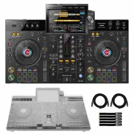 DJ-контроллер с джогом Pioneer DJ XDJ-RX3 Black с аксессуарами