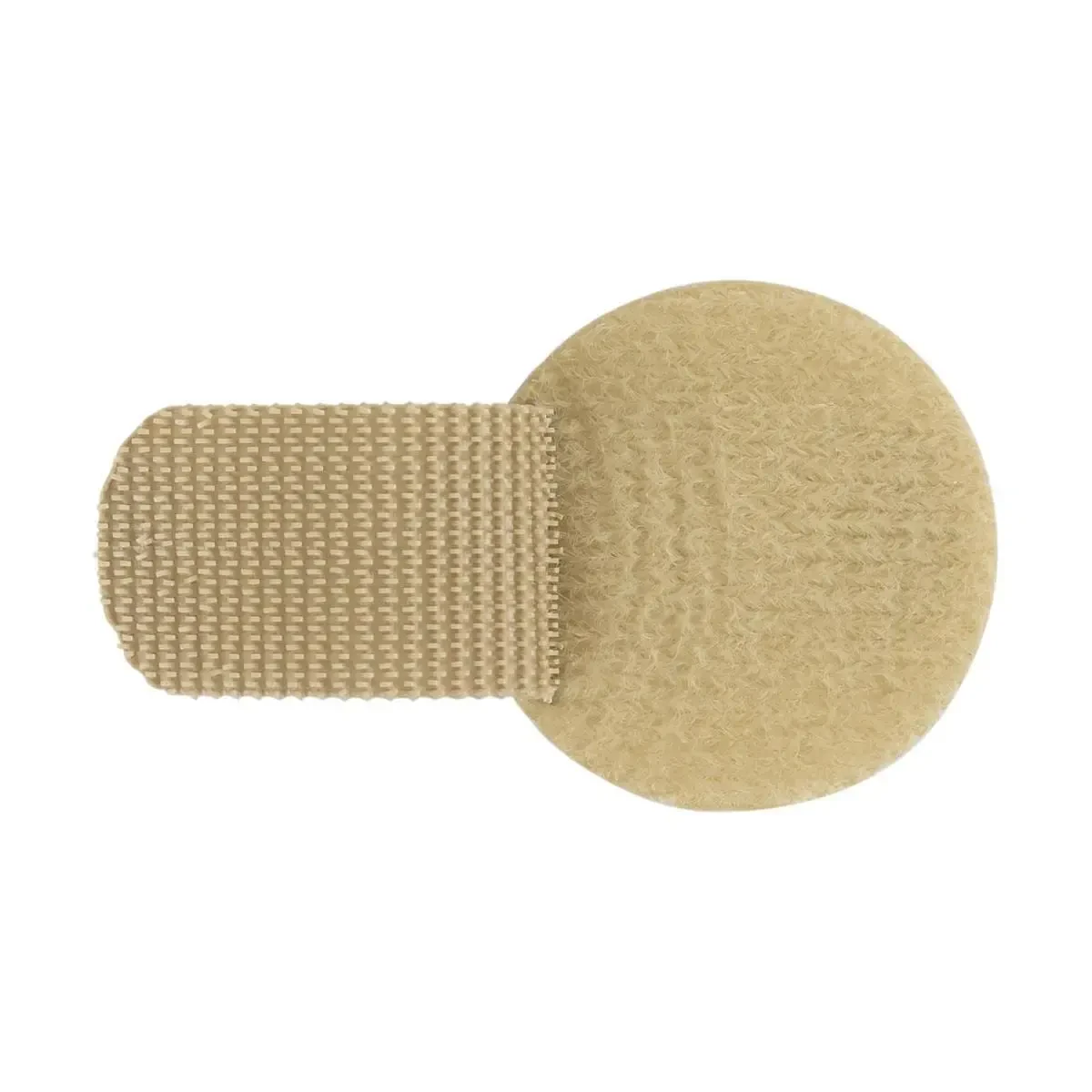 Wireless Mic Belts Cable Discs Management Tabs, Tan, 20-Pack #AC-DISC-20-T