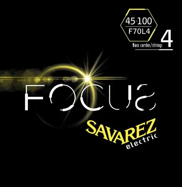 Струны для бас-гитары Savarez Focus F70L4 45-100